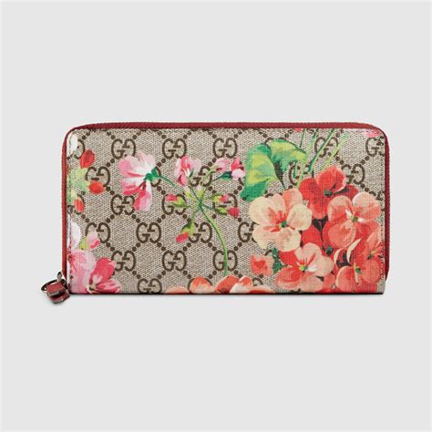 gucci bloom wallet replica|gucci signature zip around wallet.